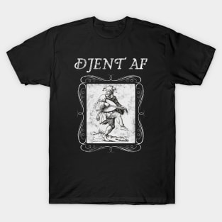 Djent AF Baroque Guitarist T-Shirt